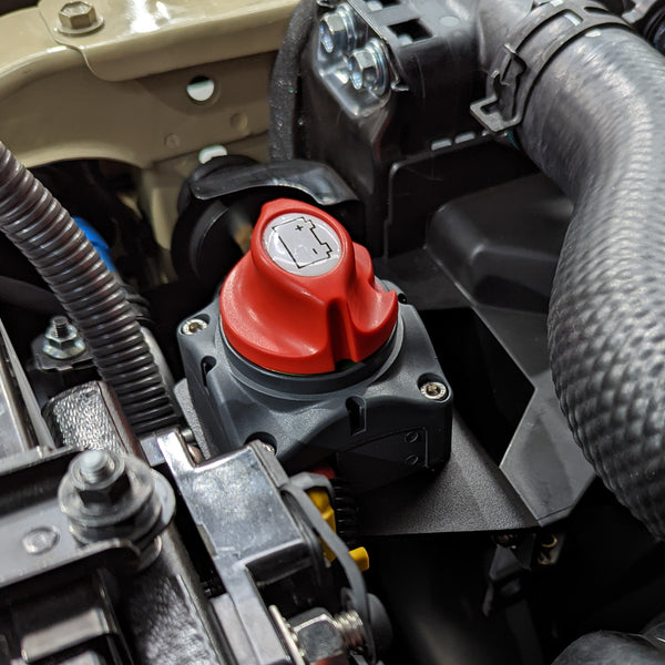 Mounting Bracket for Winch Isolator Switch to suit Toyota LandCruiser SVNTY OFFROAD