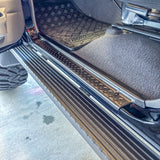 Stainless Steel  Door trims / Sill suit 76 Series & 79 Series Dual Cab LandCruiser