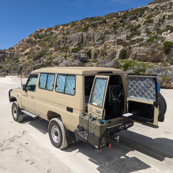 Barn Door Table to suit Toyota LandCruiser 70 Series