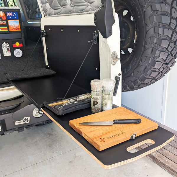 Barn Door Table with Extension to suit Toyota LandCruiser 70 Series