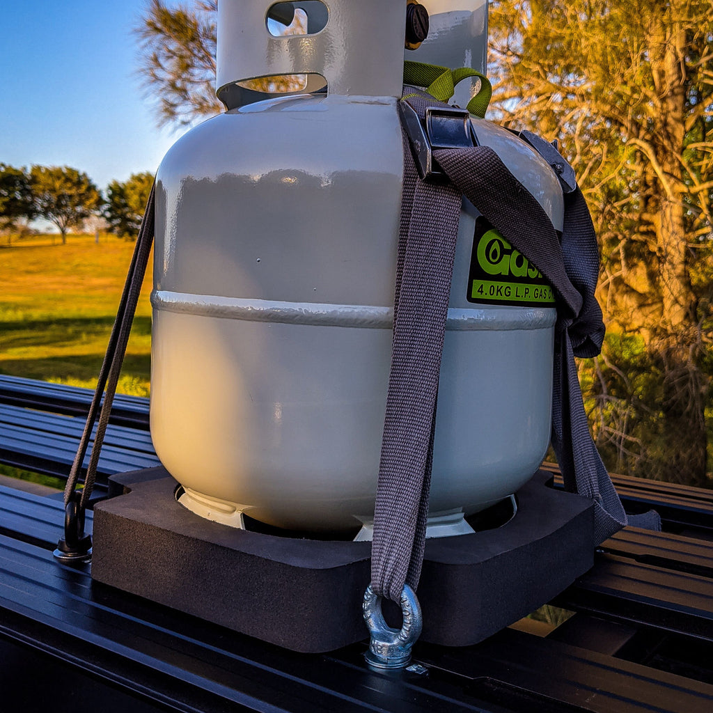Gas Cylinder Holder | Roof Rack Mount | Rhino Rack | Rola Titan